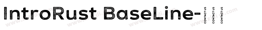 IntroRust BaseLine字体转换